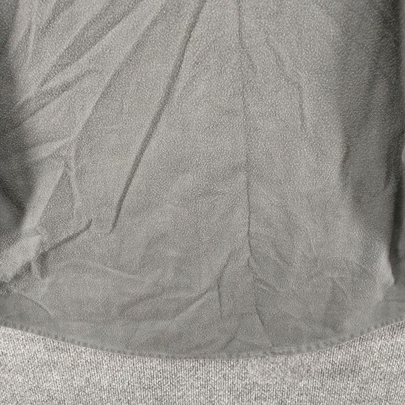 Fieldmaster Men's Flannel Button-Up Shirt Gray Large Long Sleeve Chest Pockets - Picture 7 of 15